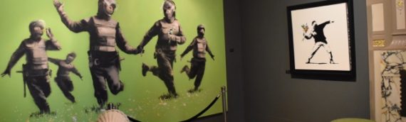 美術館のバンクシー＠アムステルダム